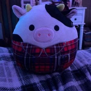 plaid cow squishmallow